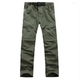 Men's Pants Men's Summer Cargo Men Breathable Tactical Army Military Quick Dry Thin Sweatpants Trousers UV Protection Male