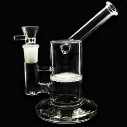 Gesinterte Platte Glas Rauchpistole Wasser Rauchrohr 18mm Glas Schüssel Seite Auto Bohrer GB-216