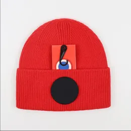 Chapéu moda gorro crânio bonés designer de malha chapéus ins popular canadá inverno chapéu clássico carta ganso pri bonnet ha