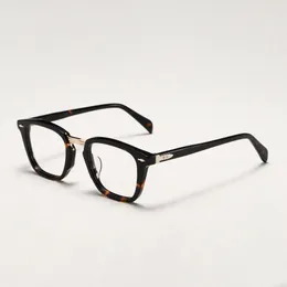 Designer óculos ópticos homens mulheres retro jmm mageacloe moda duas cores acetato armações de fibra de vidro europeu estilo americano anti-azul placa de lente de luz com caixa