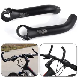 Bike Handlebars Components 1 Pair Adjustable Bike Grip Bar End Handle Auxiliary Riding Horn Rest Handlebars Cycling Fatigue Relief Bicycle Accessories 231023