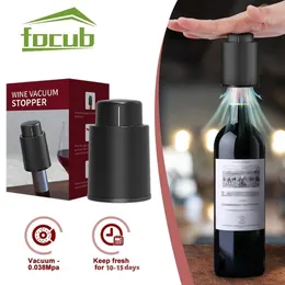 Strumenti da bar 2 IN 1 Tappi per bottiglie di vino sottovuoto Tappi riutilizzabili per pompa di conservazione con registrazione della scala temporale per gli amanti 231023