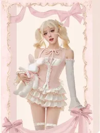 ツーピースドレス秋のカワイイ服2ピースドレスセット