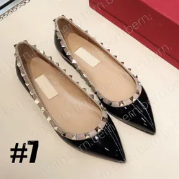 Premium/ok qualidade moda feminina rebite salto alto sandálias planas sapatos únicos presentes para mulher EU35-42 dropship