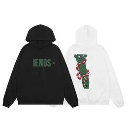 V Lone Hoodie, männlicher und weiblicher Designer, Big V Hoodie, bedruckte modische Herren-Baumwolle, lässige und luxuriöse Hip-Hop-Straßenkleidung, Sweatshirt, US-Größe S-XL 136