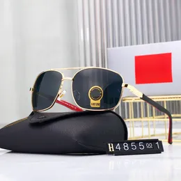 Najlepsze luksusowe okulary przeciwsłoneczne Polaroid Pensjonat Projektantka Women S Men S Goggle Senior Eye Zużycie dla kobiet okulary okulary rama metalowe szklanki przeciwsłoneczne z pudełkiem OS 4855