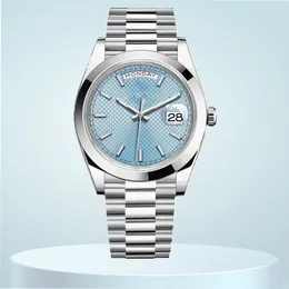 Mens Watch 8205 Hareket İzliyor Yüksek kaliteli tasarımcı Watch Women Montre 36 41mm Günlük Tarih Safir Dial 904L Paslanmaz Çelik Moda Saatleri Dhgates Dhgates Whit Box