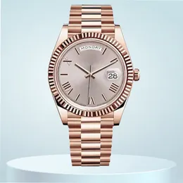 aaa high quality designer mens watch 8205 movement sapphire mirror face 36 41mm Rose gold stainless steel datejust watch women Luxurious business moissanite watch