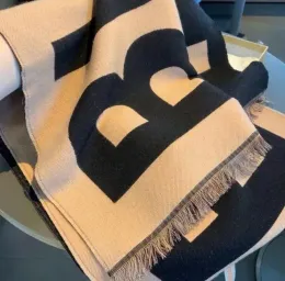 Lange Echarpe Modedesigner Schals Schal für Frauen B Warmer Schal Nachahmung Pashmina Verdickung Zwei Farben Wit