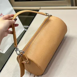 Sıcak lüks tasarımcı erkekler torba omuz yumuşak polochon fıçısı klasik stil moda düz renk gerçek deri louies Yundong el çantası marka serin kemerler cüzdan çantaları