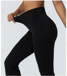 2023 Pants Women Yoga Pants With Pockets For Women Flare Leggings Bootcut  Thermal Pants For Winter From Li19830608, $19.46