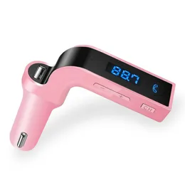 G7 CAR Wireless Bluetooth MP3 FM Transmitter Modulator Car Charger Wireless Kit Support Handsfree Micro ZZ