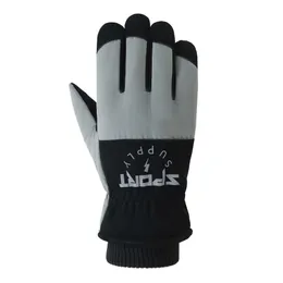 5本の指の手袋冬の屋外サイクリング豪華な絶縁手袋