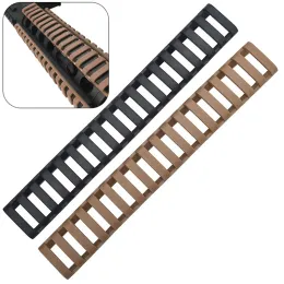 Tactical Accessories 4pcs 18 Slots Polymer Soft Easy Install Ladder Rubber Rail Ladder