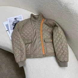 H Hochwertiger Damen-Daunenmantel, Designer-Parkas, modische Winter-Herren-Damenjacke, luxuriöse karierte Mode, klassische warme Top-Jacke, lässiger Kurzmantel, mit Baumwolle gefütterte Jacke