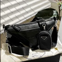 Designer Triangle Leather Mini Shoulder Bag Handbag Women Crossbody Bag 02