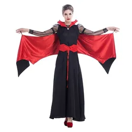 Halloween kostym kvinnor designer cosplay kostym halloween vampyr kostym vuxen kvinnlig personlighet knäppa djävul rollspel cosplay bat kostym