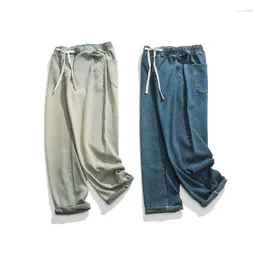 Мужские брюки Мужские джинсы-карго Корейская мода Ropa Y2k Мужская одежда Спортивные штаны Pantalones Hombre Дизайнерская одежда 2023 Осенние брюки