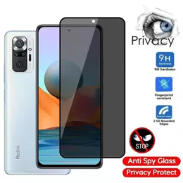 Anti Spy Screen Protector för Xiaomi 11 Lite C51 C50 13 12C POCO X3 Pro M3 F3 GT Redmi Note 11 10 9 8 Pro 10S 9S 9T8T 8 7 9A 9C 9T