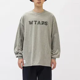 Męski projektant z kapturem dla mężczyzn okrągły szyi z długim rękawem T-shirt wydrukowane swobodne rozmiary harajuku luźne top pullover