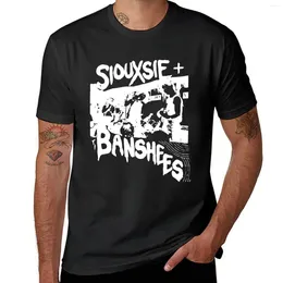 Men's Polos The Show Siouxsie Members And Banshees Art T-Shirt Oversized T Shirts Blank Plus Size Men