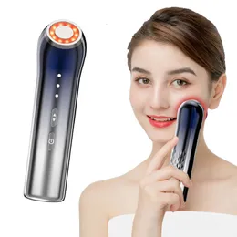 Face Massager Beauty Device Red Blue Potherapy Machine Firm Eye Care Lift Skin Tighten Wrinkle Remover Vibration 231023