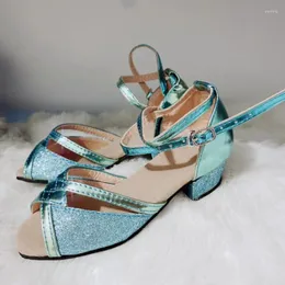 Scarpe eleganti Ragazze Festa Principessa Sandali per bambini Tacchi alti lucidi Cristallo cavo Peep Toe Estate Bambini Bowknot