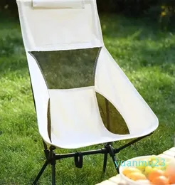 Obozowe meble Odłączone krzesła księżyca Przenośne składane stolce siedzenia kempingowe na plażę szezlonka do podróży wędkarstwo piknikowe na świeżym powietrzu