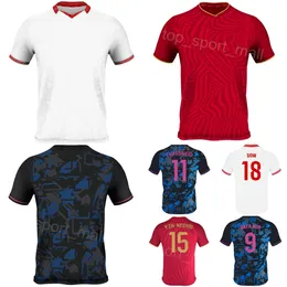 Sevillas Fußball 5 Lucas Ocampos Trikot 2023 2024 Vereinsmannschaft 15 Youssef En-Nesyri 22 Loic Bade 10 Ivan Rakitic 17 Erik Lamela 18 Djibril Sow Fußballtrikot-Kits Uniform