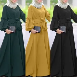 Etnische kleding elegante lange jurk dames cocktailparty dubai-jurk islamitische moslim abaya kaftan vrouwelijke vestidos ramadan