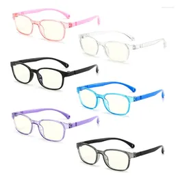 Okulary przeciwsłoneczne ramy modne okulary dzieci niebieskie lekkie antylśniezowanie filtr Dzieci okulary dziewczyna chłopiec optyczna rama blokują