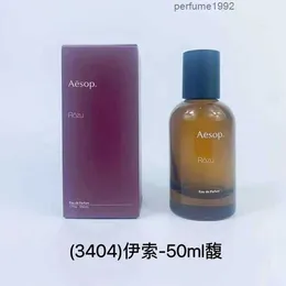 Parfum 럭셔리 브랜드 Aesop Tacit de 향수 50ml miraceti Karst 향기 오 1.6fl.oz 남성 남성 여성 오래 지속되는 냄새 EDP 쾰른 고품질 스프레이 향수 6prd