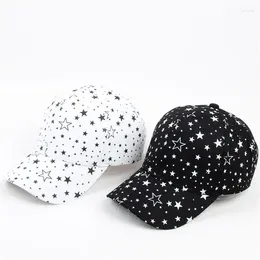 Ball Caps 2023 Four Seasons Cotton Star Print Casquette Baseball Cap Regulowane czapki Snapback dla mężczyzn i kobiet 169