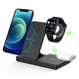 F16 Foldable Multi-Functional 2-in-1 15W Wireless Charger Wireless Charging Stand (Not Support for Smart Watch Wireless Charging)