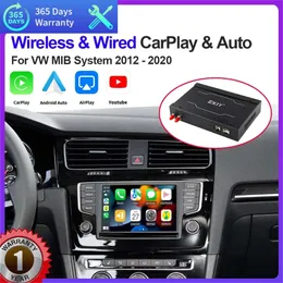 Nowy samochód bezprzewodowy Apple Carplay Android Auto Module dla VW/Volkswagen Golf Polo Tiguan Passat B8/Seat Leon/Skoda Octavia MIB System