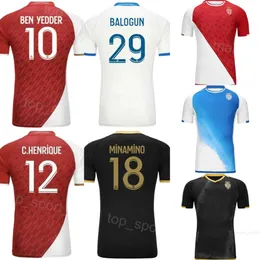 كما Monaco Soccer 12 Caio Henrique Jerseys 23-24 Club 10 Wissam Ben Yedder 16 Philipp Kohn 18 Takumi Minamino 19 Youssouf Fofana 27 Krepin Diatta Football Kits