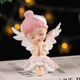 Decorações de Natal Leve Bolo Bonito Topper Ballet Girl Figura Vinil Estatueta Adorável Decorativo Delicado Decoração de Quarto 231023