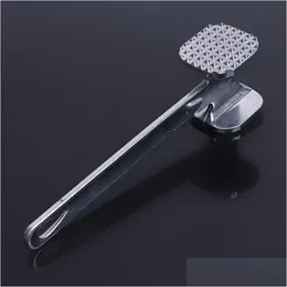 Meat Poultry Tools Potry 1Pc High Quality Tenderizer Hammer For Steak Beef Chicken Aluminium Metal Mallet Kitchen Accessories 2304 Dhusg