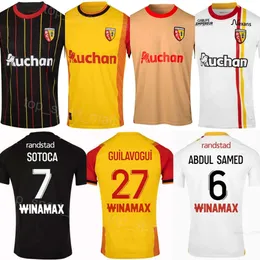 23/24 Club Team Soccer RC Lens Jerseys 3 MACHADO 27 GUILAVOGUI 7 SOTOCA 9 WAHI 4 DANSO 30 SAMBA 6 ABDUL SAMED 18 DIOUF 11 FULGINI 28 THOMASSON 24 GRADIT Football Shirt Kits