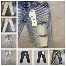 Denim byxor mens jeans jean män svarta byxor av hög kvalitet rak design retro streetwear casual svettbyxor designers joggers pan29-40