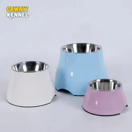 Dog Bowls Feeders CAWAYI KENNEL Dog Feeder Drinking Bowls for Dogs Cats Pet Food Bowl Comedero Perro Miska Dla Psa Gamelle Chien Chat Voerbak Hond 231023