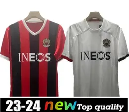 Soccer Jerseys 23/24 OGC Nice FC soccer jerseys DELORT MELOU GOUIRI OGCNice football shirts DOLBERG DANTE KAMARA maillot de foot home away third ATAL Kluivert Stengs