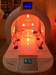 2024 Manufacturer Supply LED Phototherapy Infrared Sauna Tunnel Body Slimming Massager Bed Spa Capsule Machine Detoxifying Lose Weight Health Care