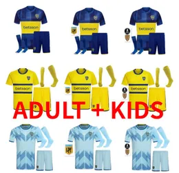 23 24 CA Boca Juniors Maradona Soccer Jersey Jersey Jersey Cavani Anson Medina Villa Fernandez Benedetto Zeballos Blondel 2023 2024 Camiseta Futbol Football Shird Adult Kids Sets