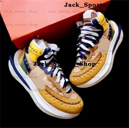 أحذية أحذية VaporWaffle Jean Paul Gaultiers الحجم 13 Sacais Men Yellow US 12 Women 47 Sesame Blue Eur 46 DH9186-200 Trainers US