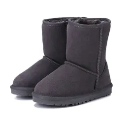 Stivali da neve per ragazzi e ragazze Stile Scarponi per bambini Australia Bambini Scarpe calde Studenti adolescenti Inverno Natale Caviglia Taglia 21-35 03