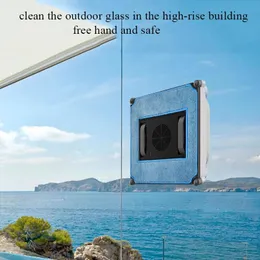 Robot elektryczny Czyszczenie okien zdalne sterowanie Wysokim ssymem urządzenie ssące kwadratowe szkło maszyna do czyszczenia okienka mycia na zewnątrz