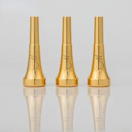 Monette bb trompete bocal 7c 5c 3c tamanho pro prata/ouro banhado a cobre instrumentos musicais de bronze acessórios trompete