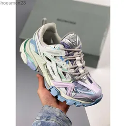 Balencaiiga Shoes Кроссовки 3xl Triple s Track Женские Paris Track2 Мужские уличные спортивные кроссовки с толстой подошвой на приподнятой паре Кроссовки высшего качества Спортивная обувь W3jj