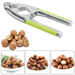 Fruit Vegetable Tools Pine Pecan Hazelnut Plier Kitchen Nut Clip MultiFunction Quick Walnut Cracker Stainless Steel Nutcracker 231023